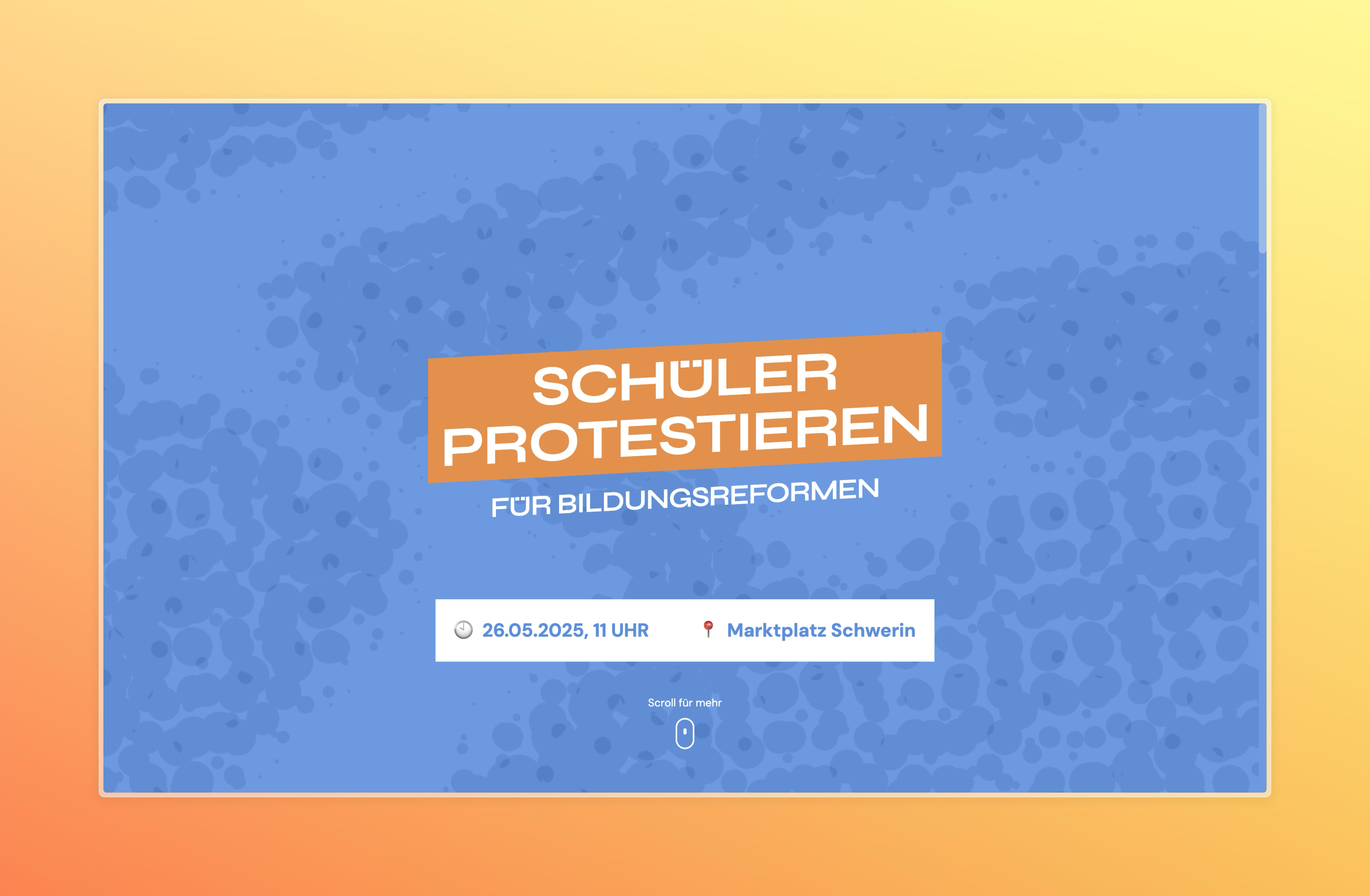 Bildungsprotest Schwerin 2025